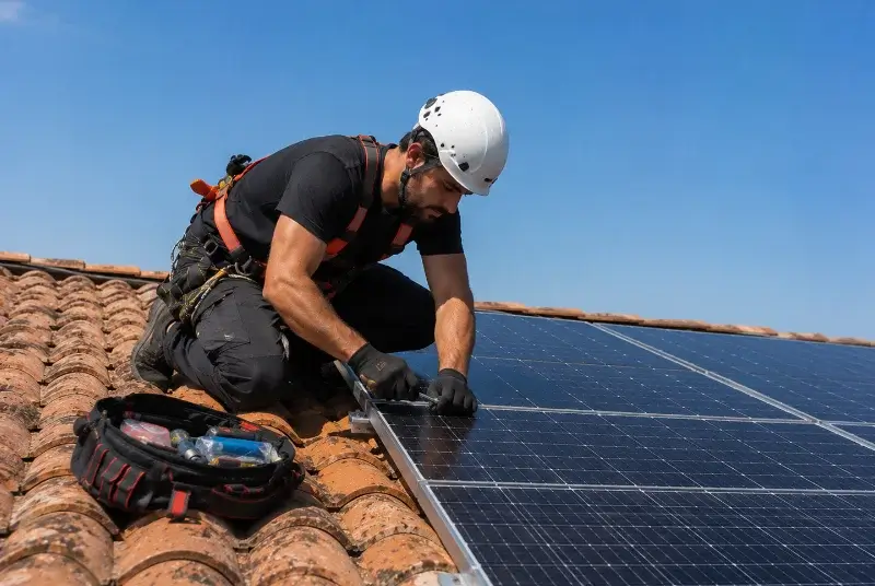 Maintenance et monitoring de panneaux solaires à Saint-Gaudens