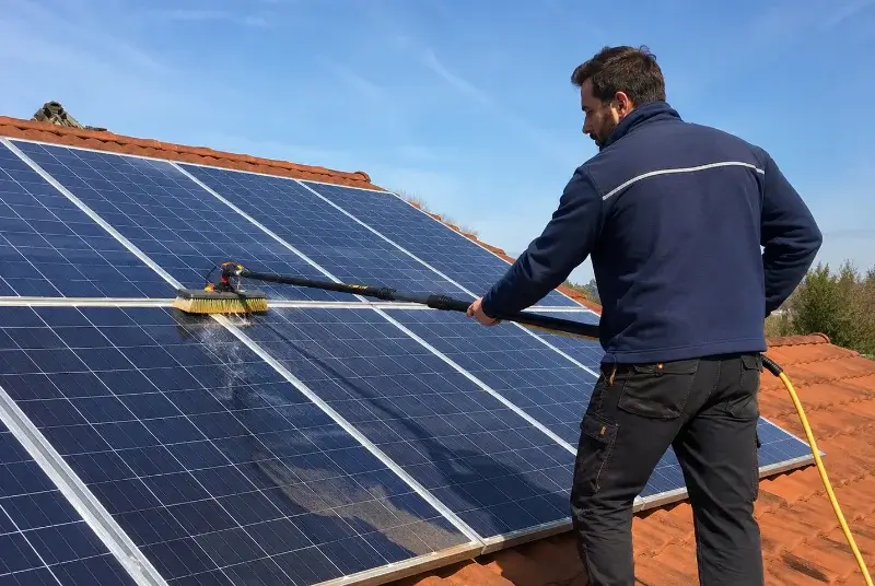 Nettoyage et entretien de panneaux solaires à Saint-Gaudens